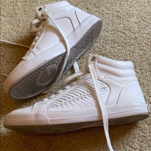 guess high top sneakers